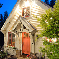 Old County Red Door