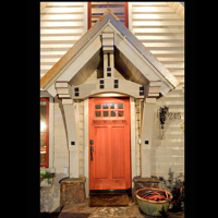 Old County Red Door